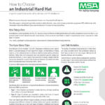 How to choose an Industrial Hard Hat Report