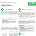 4 Things Every Safety Manager Must Know About Hearing Protection